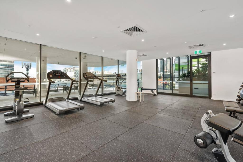 布里斯班Great Located Unit/Private Balcony, Pool,Gym,Parking公寓 外观 照片
